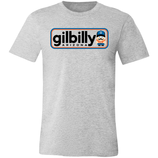 Unisex Crew Neck Shirt | Gilbilly Logo | Athletic Heather Gray