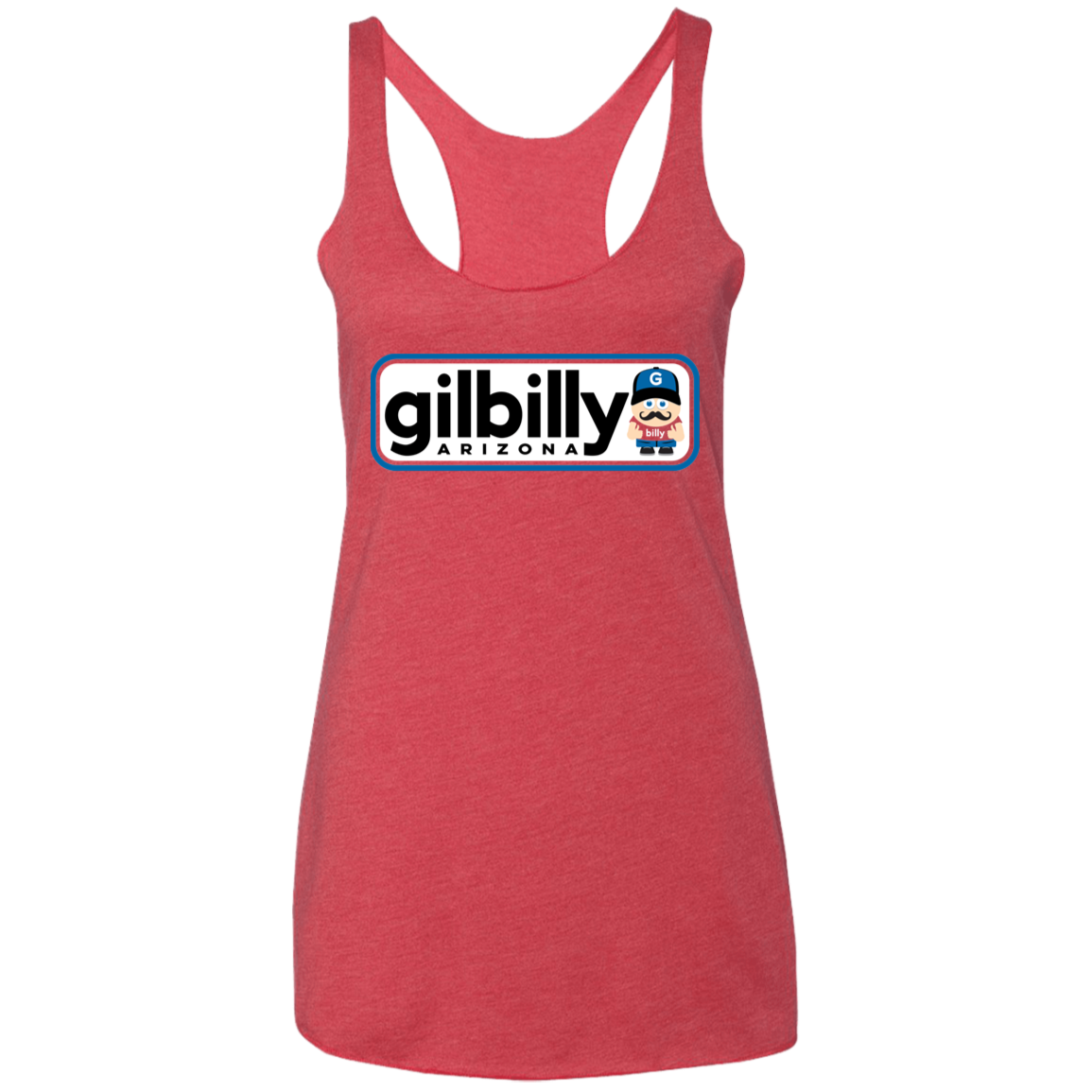 Women's Racerback Tank | Gilbilly | Vintage Red