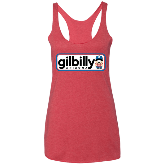 Women's Racerback Tank | Gilbilly | Vintage Red