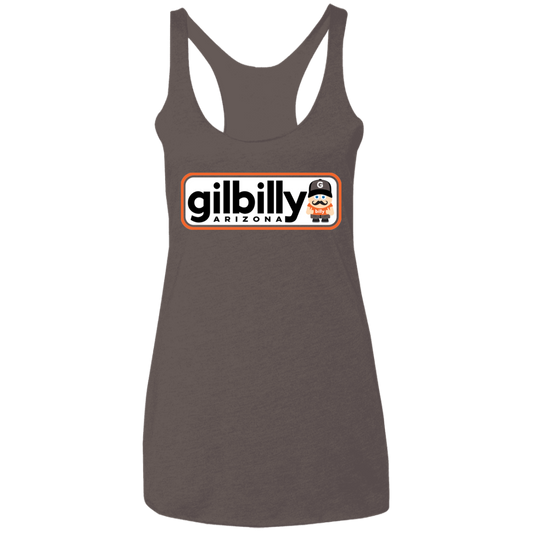 Women's Racerback Tank | Gilbilly | Macchiato