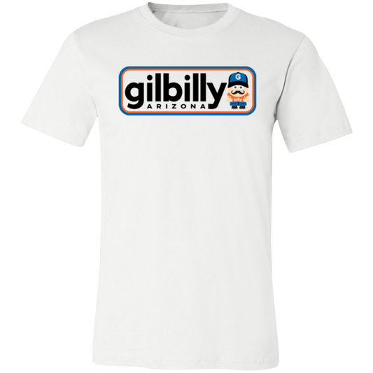 Unisex Crew Neck Shirt | Gilbilly Logo | White