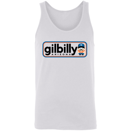 Gilbilly Unisex Tank Top | White | Style 1