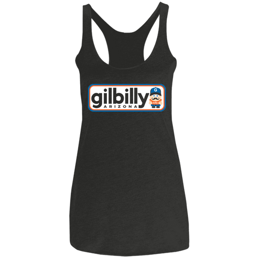 Women's Racerback Tank | Gilbilly | Black