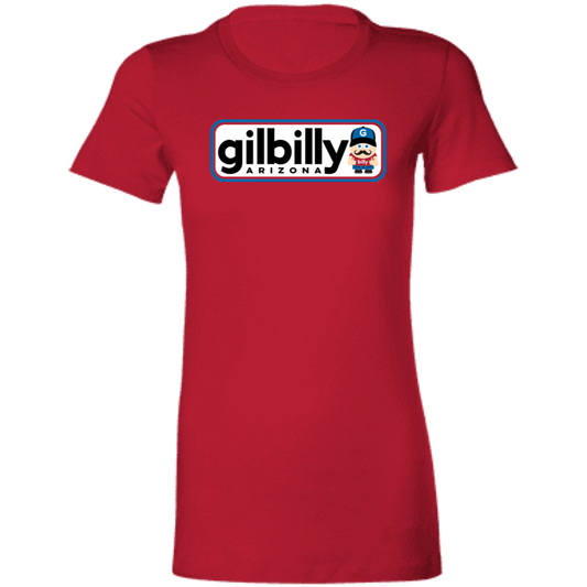 Women's Cut Shirt | Gilbilly Logo | Red