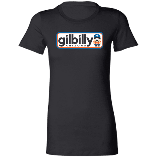 Women's Cut Shirt | Gilbilly Logo | Black